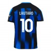 Original Trikotsatz Inter Mailand Lautaro Martinez 10 Heimtrikot 2023-24 Für Kinder